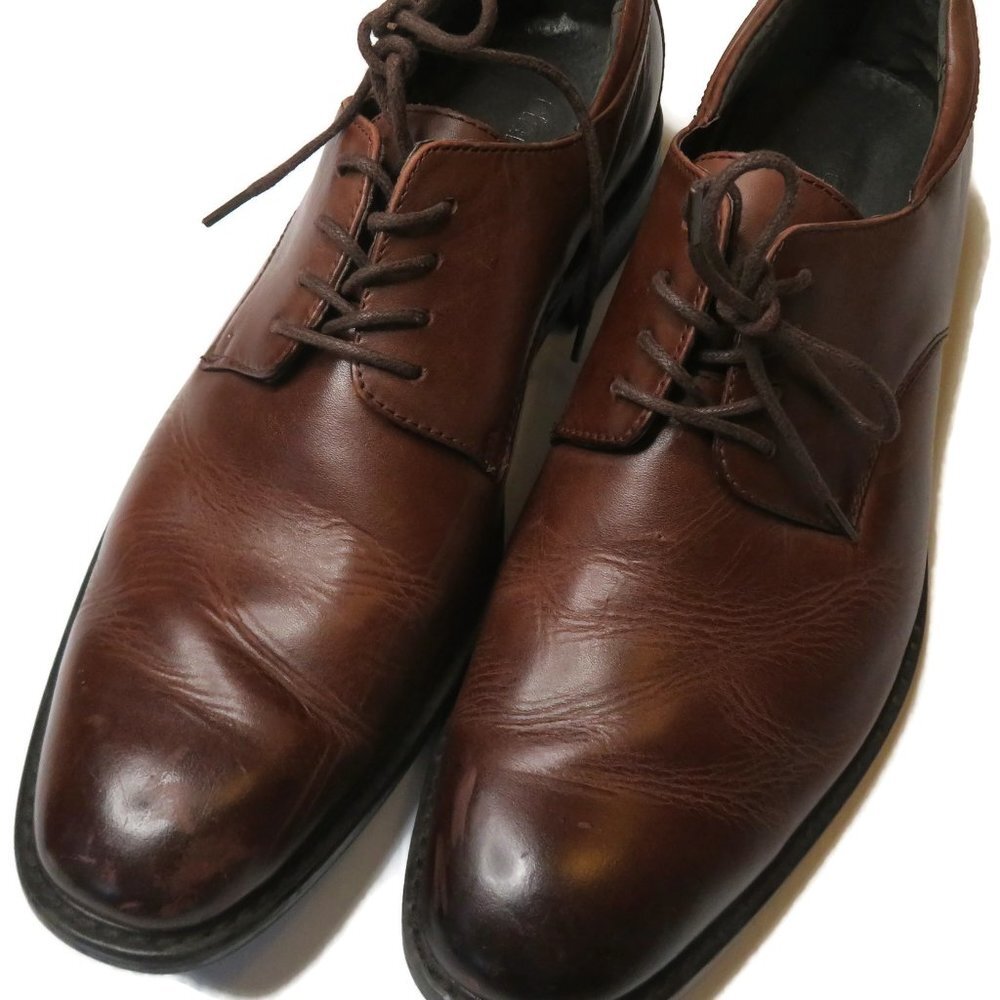 Claiborne Mens Oxford Dress Shoes Brown‎  10